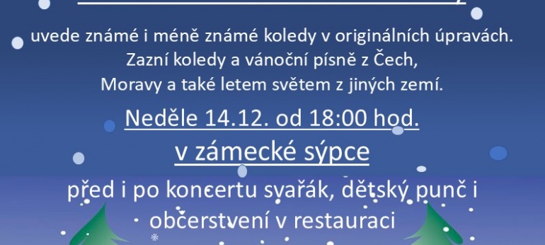 Notičky - adventní koncert dětské skupiny 