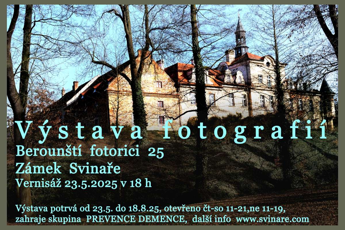 Berounští fotorici 25 - výstava obrazů 